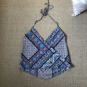 Veronica M halter tank top